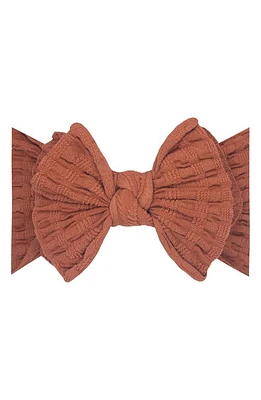 Baby Bling Waffle Knit Headband in Clay at Nordstrom