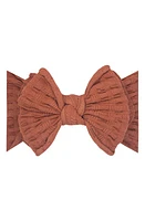 Baby Bling Waffle Knit Headband in Clay at Nordstrom