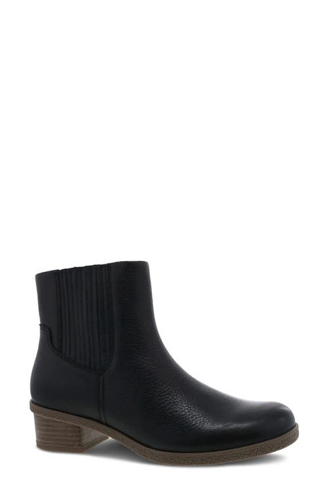 Dansko Daisie Waterproof Bootie Black at Nordstrom,