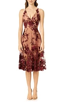 Dress the Population Audrey Embroidered Fit & Flare at Nordstrom,