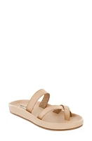 MIA Limited Edition Zora Toe Loop Sandal Beige at Nordstrom,