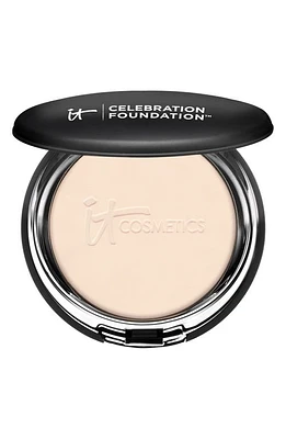 IT Cosmetics Celebration Foundation Full Coverage Anti-Aging Hydrating Powder Foundation in Fair (W) at Nordstrom