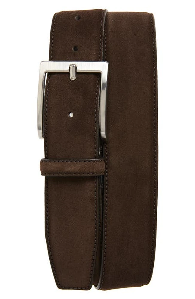 TO BOOT NEW YORK Suede Belt Alaska Brown at Nordstrom,