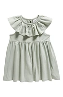 Nordstrom Ruffle Cotton Blend Dress at Nordstrom,