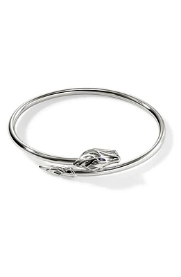 John Hardy Naga Bypass Cuff Bracelet in Silver at Nordstrom, Size Medium