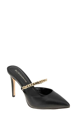 bcbg Havinda Chain Mule in Black at Nordstrom, Size 10