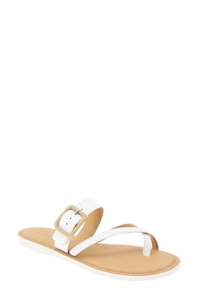 Splendid Sutton Toe Loop Sandal White at Nordstrom,