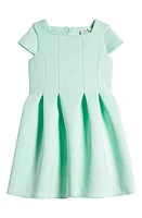 Baker by Ted Kids' Embossed Scuba Dress Mint at Nordstrom,