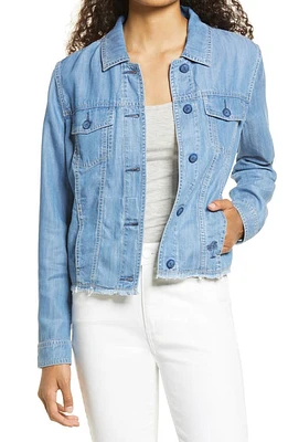 Tommy Bahama O'lei Chambray Jacket Med Indigo Wash at Nordstrom,