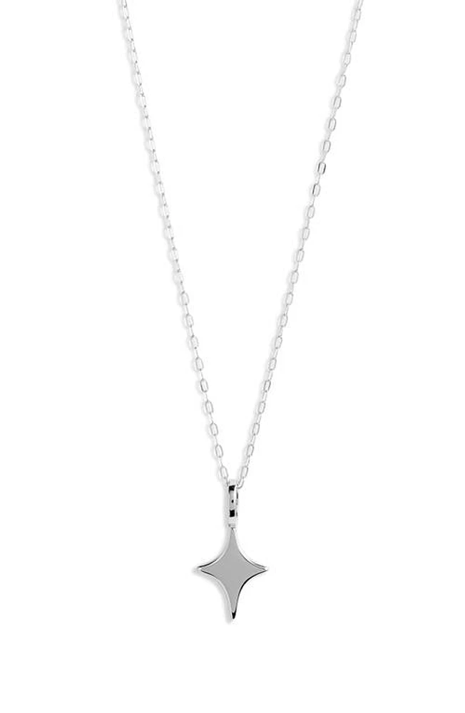 MIRANDA FRYE Sophie Starburst Pendant Necklace in Silver at Nordstrom