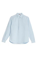 Barena Venezia Pavan Linen Popover Shirt at Nordstrom, Us