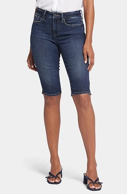 NYDJ Capri Denim Bermuda Shorts Lotus Gardens at Nordstrom,