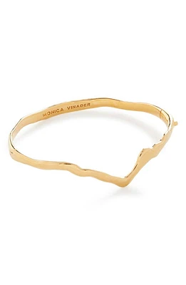 Monica Vinader Wishbone Bangle Bracelet 18Ct Gold Vermeil On Sterling at Nordstrom,