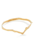 Monica Vinader Wishbone Bangle Bracelet 18Ct Gold Vermeil On Sterling at Nordstrom,