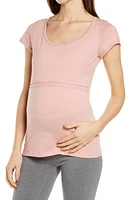 Belabumbum Aura Cotton Nursing T-Shirt at Nordstrom,