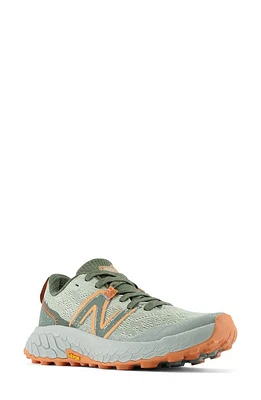 New Balance Fresh Foam X Hierro v7 Trail Shoe Silver Moss/Deep Olive Green at Nordstrom,