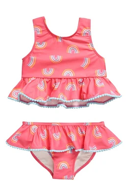 Tucker + Tate Kids' Ruffle Pompom Two-Piece Swimsuit at Nordstrom,