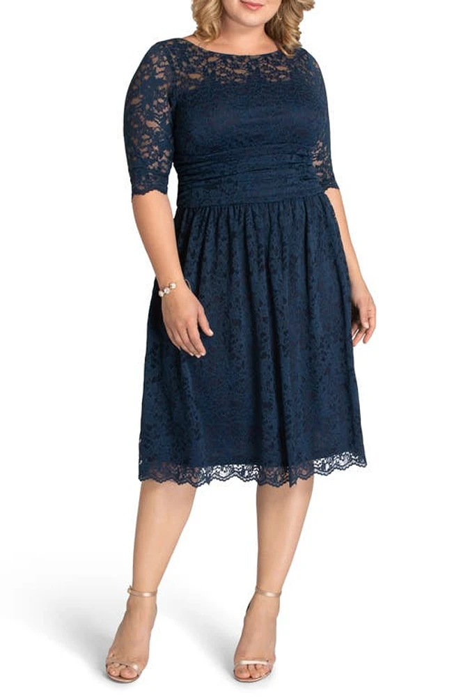 Kiyonna Luna Lace A-Line Dress at Nordstrom,