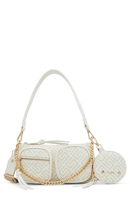 ALDO Everyday Faux Leather Crossbody Bag in Other Medium Beige at Nordstrom