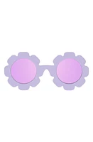 Babiators Kids' Irresistible Iris Polarized Flower Sunglasses in Irresitible Iris at Nordstrom, Size 6 Y