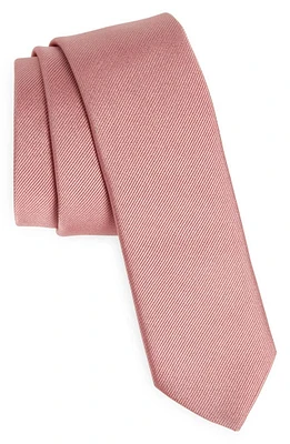 BOSS Silk Blend Tie in Light Pink at Nordstrom