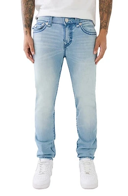 True Religion Brand Jeans Rocco Stacked Super T Skinny Havana Lig at Nordstrom,