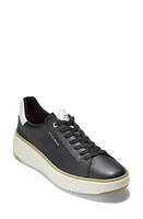 Cole Haan GrandPro Topspin Platform Sneaker Black/optic White/cyber Yellow at Nordstrom,