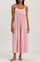 Hanro Juliet Pleat Neck Cotton Nightgown at Nordstrom,