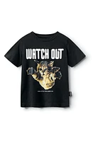 Nununu Kids' Cat-a-Tonic T-Shirt Black at Nordstrom,