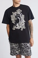 Billionaire Boys Club Marigold Cotton Graphic T-Shirt Black at Nordstrom,