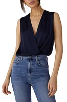 Favorite Daughter The Date Sleeveless Wrap Bodysuit at Nordstrom,