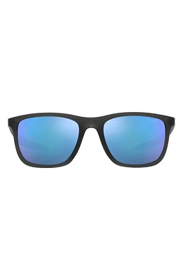 PRADA SPORT 54mm Gradient Pillow Sunglasses in Trans Grey at Nordstrom