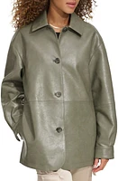 levi's Oversize Faux Leather Relaxed Jacket at Nordstrom,