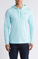 Swannies Halfway Hotdog Graphic Hoodie Aqua at Nordstrom,