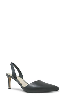 Kenneth Cole New York Riley Slingback Pointed Toe Pump Black at Nordstrom,