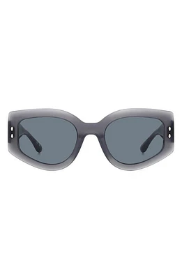 Isabel Marant 54mm Gradient Cat Eye Sunglasses in Grey/Grey at Nordstrom