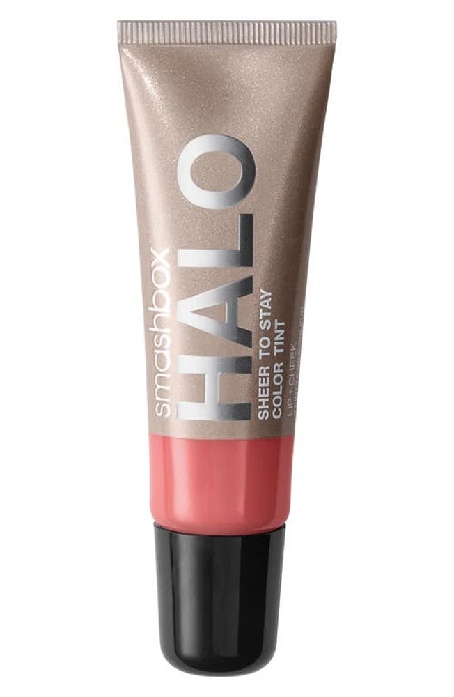 Smashbox Halo Sheer to Stay Cream Cheek & Lip Tint in Sunset at Nordstrom