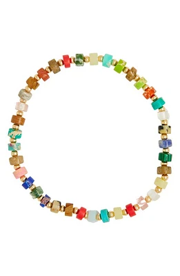 Petit Moments Janet Beaded Bracelet in Gold Multi at Nordstrom