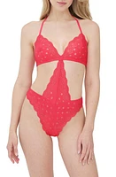 Skarlett Blue Smitten Lace Teddy at Nordstrom,