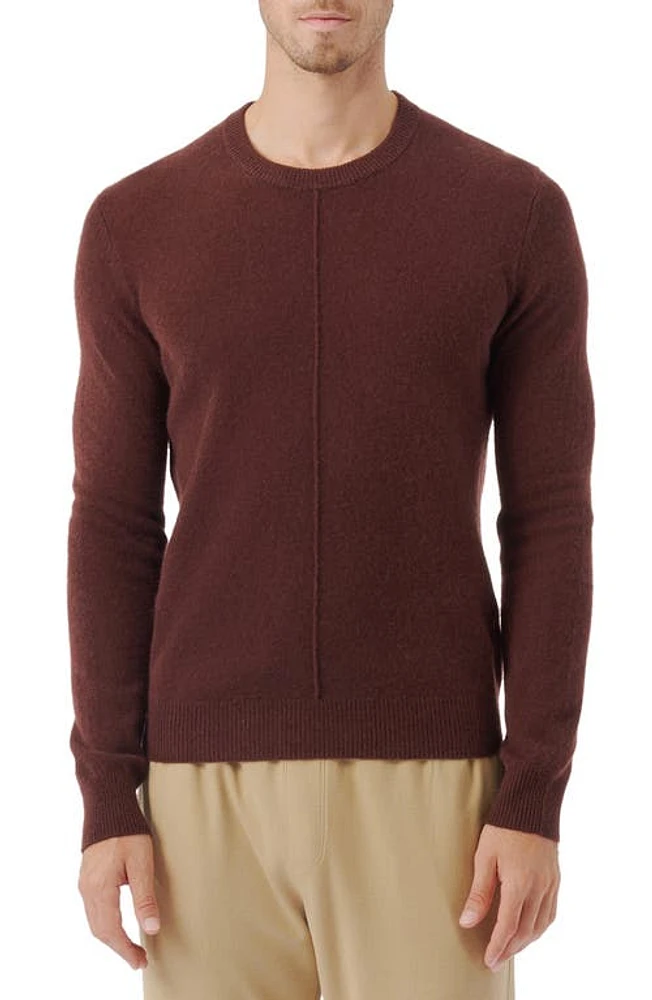 ATM Anthony Thomas Melillo Cashmere Crewneck Sweater Chocolate at Nordstrom,