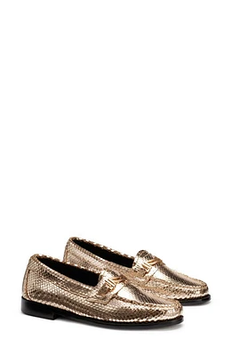 G. H.BASS Lilianna Metallic Bit Loafer Gold at Nordstrom,