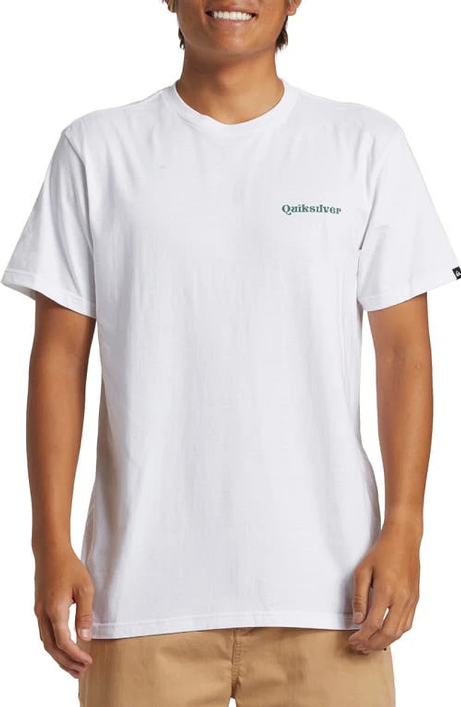 Quiksilver Jungleman Graphic T-Shirt White at Nordstrom,