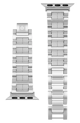 Anne Klein Apple Watch Bracelet Watchband in Silver at Nordstrom