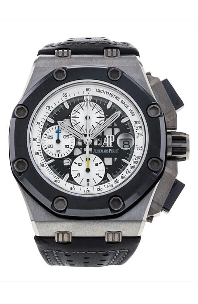 Watchfinder & Co. Audemars Piguet Preowned 2007 Royal Oak Offshore Chronograph Watch, 46mm in Black at Nordstrom