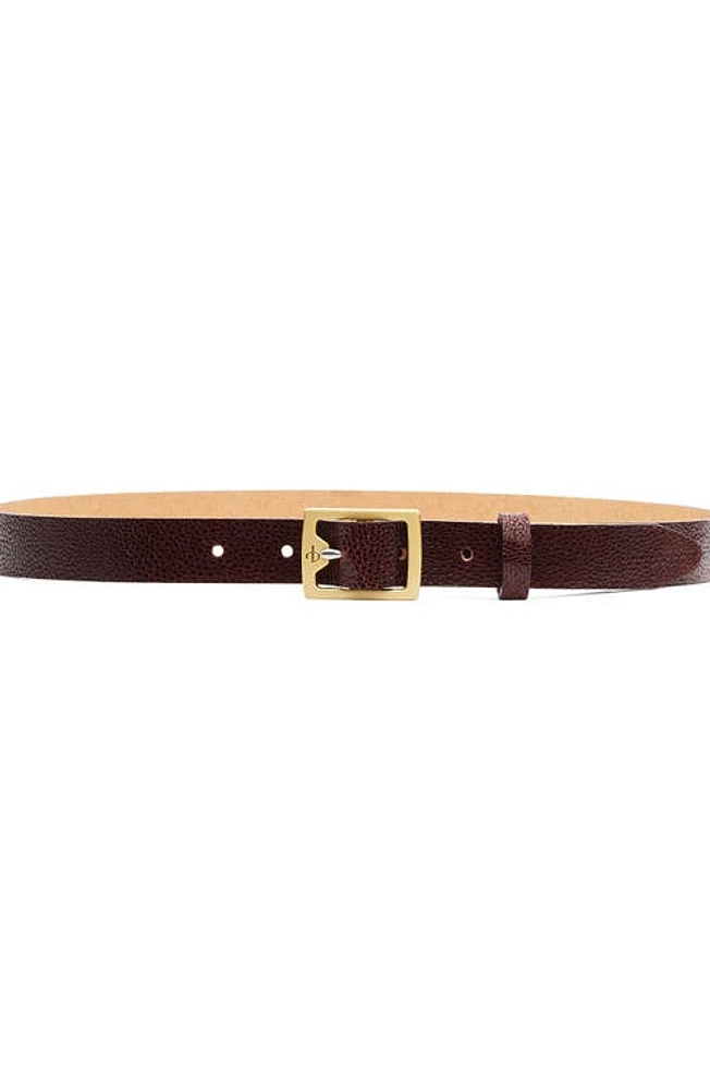 rag & bone Boyfriend 2.0 Textured Leather Belt at Nordstrom,