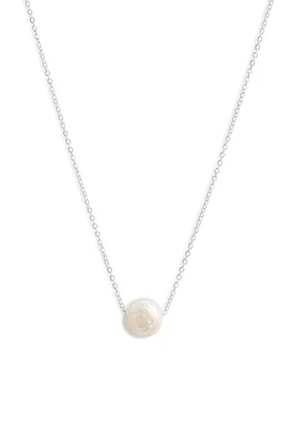 Set & Stones Charlize Freshwater Pearl Necklace in Sterling Silver at Nordstrom