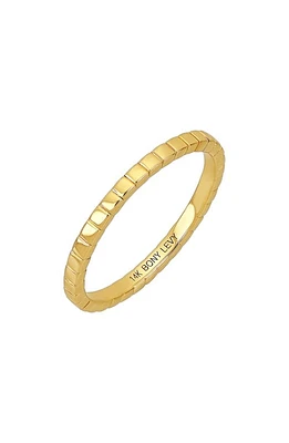 Bony Levy 14K Gold Stacking Ring Yellow at Nordstrom,