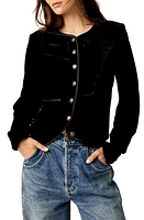 Free People Becky Stretch Velvet Jacket at Nordstrom,