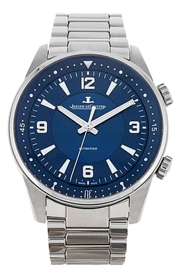 Watchfinder & Co. Jaeger-LeCoultre Preowned Polaris Bracelet Watch, 41mm in Silver/Blue at Nordstrom