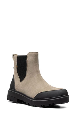 Bogs Holly Waterproof Chelsea Boot Taupe at Nordstrom,